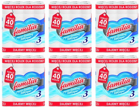Papier toaletowy 40R FAMILIA 3W - 240 Rolek Papier toaletowy 40R FAMILIA 3W - 240 Rolek