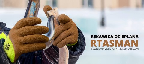 Rękawice robocze / Ocieplane / żółto-brązowe / Rozmiar: 10 - XL / RTASMAN_YBR 10 - 120 Par Rękawice robocze / Ocieplane / żółto-brązowe / Rozmiar: 10 - XL / RTASMAN_YBR 10 - 120 Par