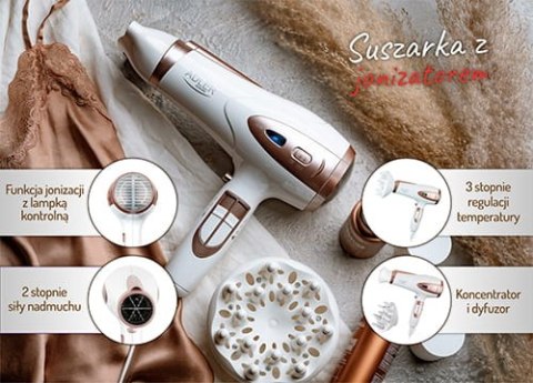 Suszarka Do Włosów Biała 2200W ION + dyfuzor ADLER AD 2248 Suszarka Do Włosów Biała 2200W ION + dyfuzor ADLER AD 2248