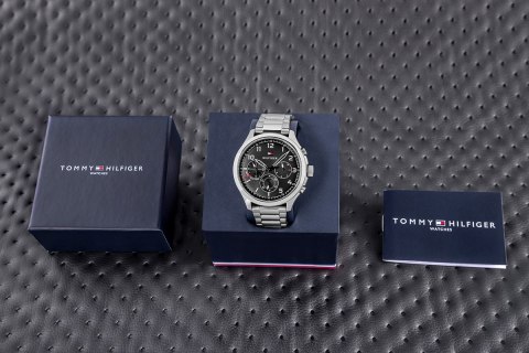 Zegarek Męski Tommy Hilfiger Asher 1791852 + BOX Tommy Hilfiger Zegarek Męski Tommy Hilfiger Asher 1791852 + BOX Tommy Hilfiger