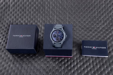 Zegarek Męski Tommy Hilfiger Asher 1791853 + BOX Tommy Hilfiger Zegarek Męski Tommy Hilfiger Asher 1791853 + BOX Tommy Hilfiger