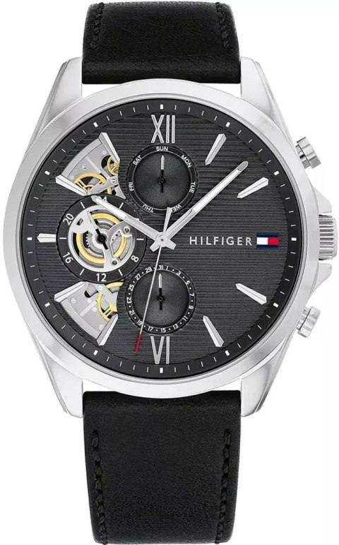 Zegarek Męski Tommy Hilfiger Baker Open Heart 1710644 + BOX Tommy Hilfiger Zegarek Męski Tommy Hilfiger Baker Open Heart 1710644 + BOX Tommy Hilfiger