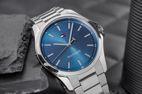 Zegarek Męski Tommy Hilfiger Bruce 1710670 + BOX Tommy Hilfiger Zegarek Męski Tommy Hilfiger Bruce 1710670 + BOX Tommy Hilfiger