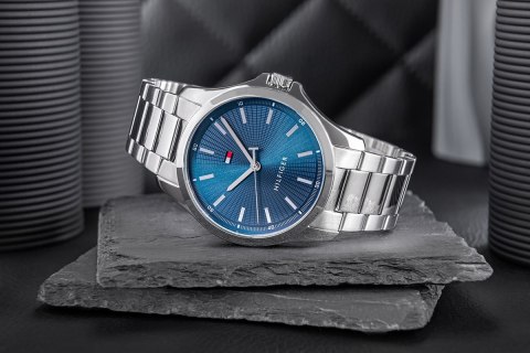 Zegarek Męski Tommy Hilfiger Bruce 1710670 + BOX Tommy Hilfiger Zegarek Męski Tommy Hilfiger Bruce 1710670 + BOX Tommy Hilfiger