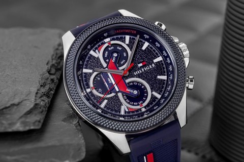 Zegarek Męski Tommy Hilfiger Clark 1792083 + BOX Tommy Hilfiger Zegarek Męski Tommy Hilfiger Clark 1792083 + BOX Tommy Hilfiger