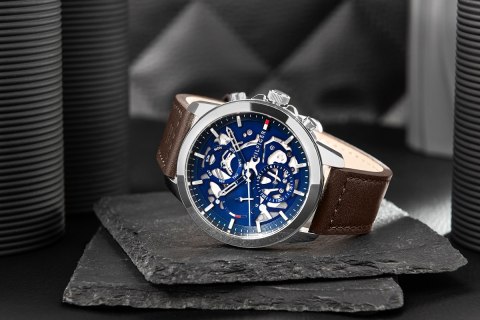 Zegarek Męski Tommy Hilfiger Henry 1710476 + BOX Tommy Hilfiger Zegarek Męski Tommy Hilfiger Henry 1710476 + BOX Tommy Hilfiger