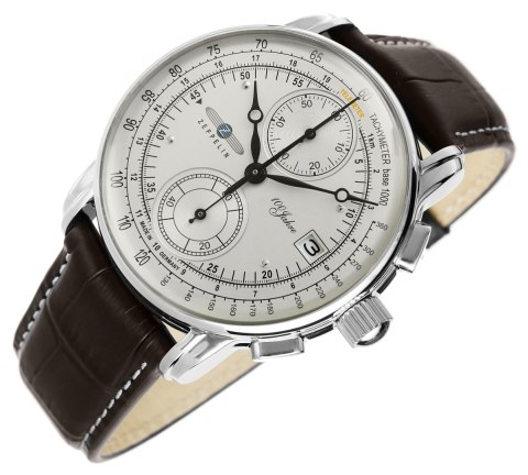 Zegarek Męski Zeppelin 100 Yahre Chronograph 8670-1 + BOX Zeppelin Zegarek Męski Zeppelin 100 Yahre Chronograph 8670-1 + BOX Zeppelin