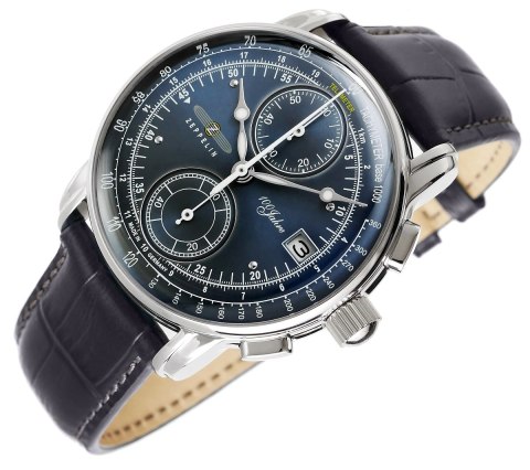 Zegarek Męski Zeppelin 100 Yahre Chronograph 8670-3 + BOX Zeppelin Zegarek Męski Zeppelin 100 Yahre Chronograph 8670-3 + BOX Zeppelin