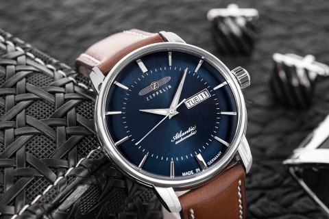 Zegarek Męski Zeppelin Atlantic Automatic 8466-3 + BOX Zeppelin Zegarek Męski Zeppelin Atlantic Automatic 8466-3 + BOX Zeppelin
