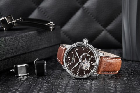 Zegarek Męski Zeppelin LZ127 Graf Automatic 7666-4 + BOX Zeppelin Zegarek Męski Zeppelin LZ127 Graf Automatic 7666-4 + BOX Zeppelin