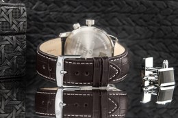 Zegarek Męski Zeppelin LZ127 Graf Zeppelin Dual Time 7644-5 + BOX Zeppelin
