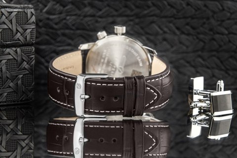 Zegarek Męski Zeppelin LZ127 Graf Zeppelin Dual Time 7644-5 + BOX Zeppelin Zegarek Męski Zeppelin LZ127 Graf Zeppelin Dual Time 7644-5 + BOX Zeppelin