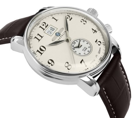 Zegarek Męski Zeppelin LZ127 Graf Zeppelin Dual Time 7644-5 + BOX Zeppelin Zegarek Męski Zeppelin LZ127 Graf Zeppelin Dual Time 7644-5 + BOX Zeppelin
