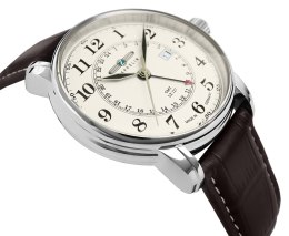Zegarek Męski Zeppelin LZ127 Graf Zeppelin GMT 7642-5 + BOX Zeppelin