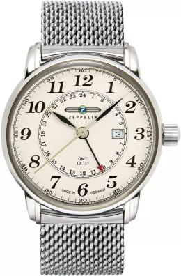 Zegarek Męski Zeppelin LZ127 Graf Zeppelin GMT 7642M-5 + BOX Zeppelin
