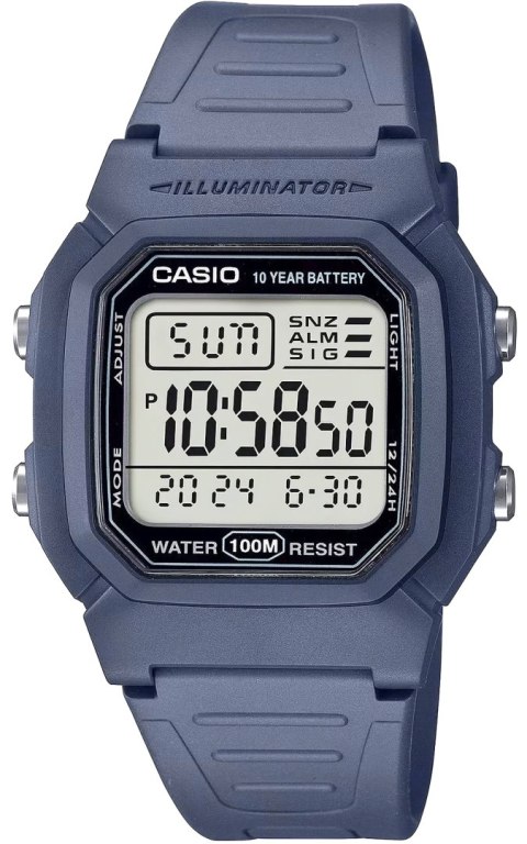 Zegarek Casio W-800H-2AVDF + BOX CASIO Zegarek Casio W-800H-2AVDF + BOX CASIO