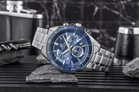 Zegarek Męski CASIO EDIFICE EFR-552D-2AVUEF + BOX CASIO Zegarek Męski CASIO EDIFICE EFR-552D-2AVUEF + BOX CASIO