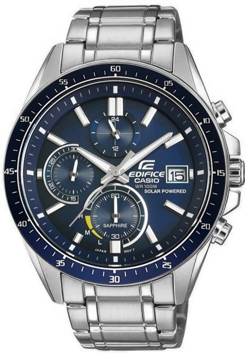 Zegarek Męski CASIO EDIFICE Solar EFS-S510D-2AVUEF + BOX CASIO Zegarek Męski CASIO EDIFICE Solar EFS-S510D-2AVUEF + BOX CASIO