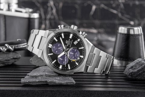 Zegarek Męski CASIO EDIFICE Solar EFS-S630D-1AVUEF + BOX CASIO Zegarek Męski CASIO EDIFICE Solar EFS-S630D-1AVUEF + BOX CASIO