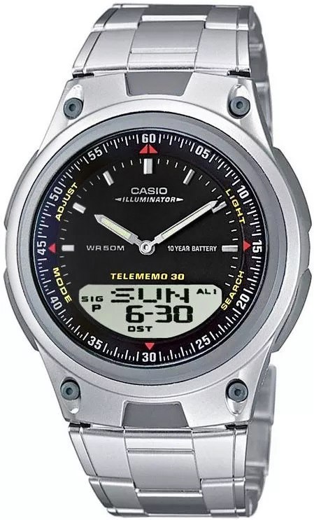 Zegarek Męski Casio DUAL AW-80D-1AVDF + BOX CASIO