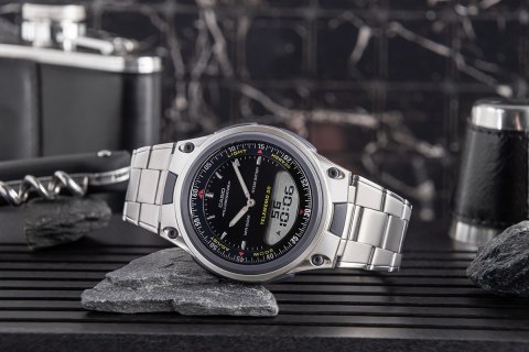 Zegarek Męski Casio DUAL AW-80D-1AVDF + BOX CASIO Zegarek Męski Casio DUAL AW-80D-1AVDF + BOX CASIO