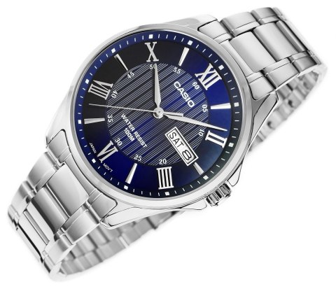 Zegarek Męski Casio MTP-1384D-2AVDF + BOX CASIO Zegarek Męski Casio MTP-1384D-2AVDF + BOX CASIO