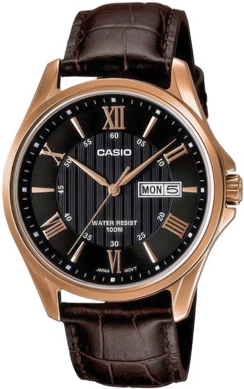 Zegarek Męski Casio MTP-1384L-1AVDF + BOX CASIO Zegarek Męski Casio MTP-1384L-1AVDF + BOX CASIO