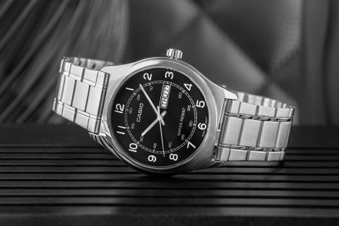 Zegarek Męski Casio MTP-B145D-7BVDF + BOX CASIO Zegarek Męski Casio MTP-B145D-7BVDF + BOX CASIO