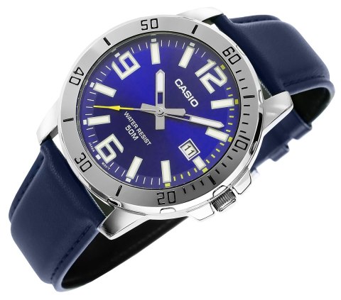 Zegarek Męski Casio MTP-VD01L-2BVUDF + BOX CASIO Zegarek Męski Casio MTP-VD01L-2BVUDF + BOX CASIO