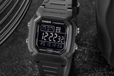 Zegarek Męski Casio W-800H-1BVDF + BOX CASIO Zegarek Męski Casio W-800H-1BVDF + BOX CASIO