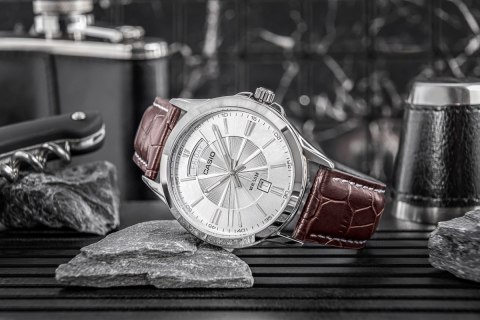 Zegarek Męski CASIO MTP-1381L-7AVDF + BOX CASIO Zegarek Męski CASIO MTP-1381L-7AVDF + BOX CASIO