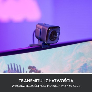 Kamera internetowa - Logitech StreamCam Grafitowa Logitech Kamera internetowa - Logitech StreamCam Grafitowa Logitech