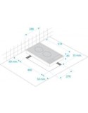 Płyta ceramiczna Beko HDCC 32200 X (2 pola grzejne; kolor inox) BEKO
