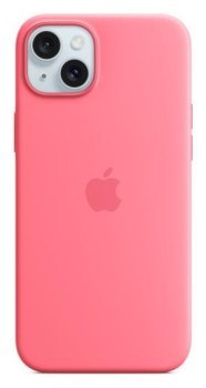 Apple iPhone 15 Plus Silicone Case with MagSafe pink Apple