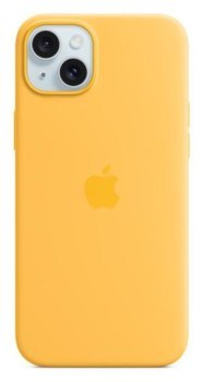 Apple iPhone 15 Plus Silicone Case with MagSafe sunshine Apple Apple iPhone 15 Plus Silicone Case with MagSafe sunshine Apple
