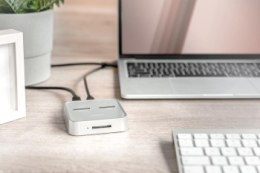Replikator - DIGITUS STACJA DOKUJĄCA DO SSD M.2 NVME + M.2 SATA Z CZYTNIKIEM KART SD EXPRESS USB-C DA-71546 DIGITUS