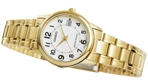 Zegarek Damski CASIO LTP-V002G-7BUDF + BOX CASIO Zegarek Damski CASIO LTP-V002G-7BUDF + BOX CASIO