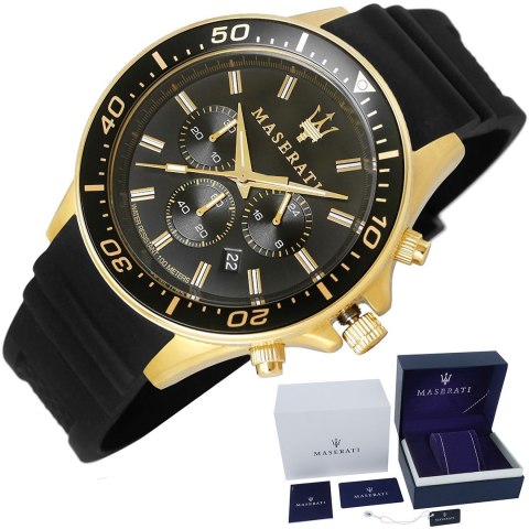 Zegarek Męski Maserati Sfida R8871640001 + BOX Maserati Zegarek Męski Maserati Sfida R8871640001 + BOX Maserati