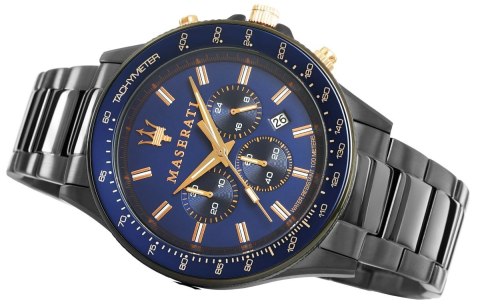Zegarek Męski Maserati Sfida R8873640001 + BOX Maserati Zegarek Męski Maserati Sfida R8873640001 + BOX Maserati