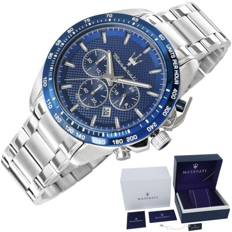 Zegarek Męski Maserati Traguardo R8873612043 + BOX Maserati Zegarek Męski Maserati Traguardo R8873612043 + BOX Maserati