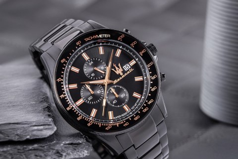Zegarek Męski Maserati Sfida R8873640011 + BOX Maserati Zegarek Męski Maserati Sfida R8873640011 + BOX Maserati