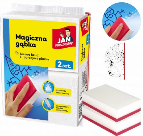 Jan Niezbędny Magiczna Gąbka 10 szt. Jan Niezbędny Magiczna Gąbka 10 szt.