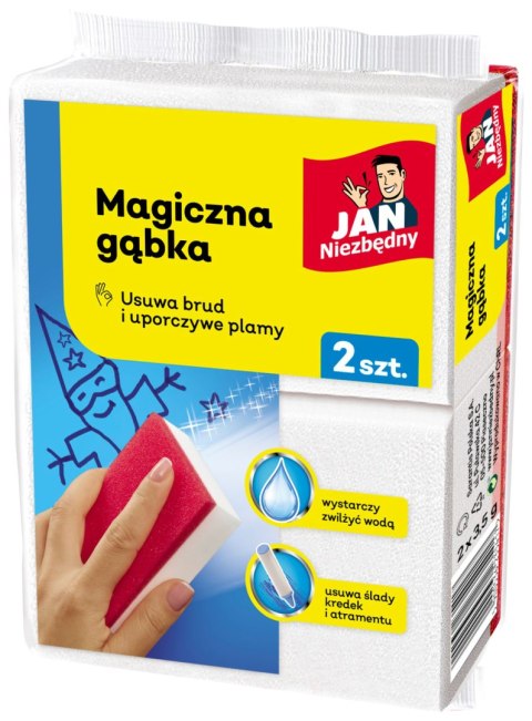 Jan Niezbędny Magiczna Gąbka 10 szt. Jan Niezbędny Magiczna Gąbka 10 szt.