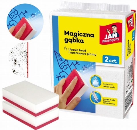 Jan Niezbędny Magiczna Gąbka 40 szt. Jan Niezbędny Magiczna Gąbka 40 szt.