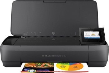 Urządzenie wielofunkcyjne HP Officejet 250 Mobile Printer z baterią HP Urządzenie wielofunkcyjne HP Officejet 250 Mobile Printer z baterią HP