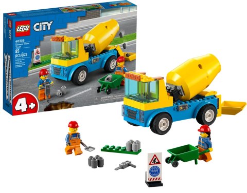 60325 - LEGO City - Ciężarówka z betoniarką 60325 - LEGO City - Ciężarówka z betoniarką