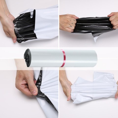 Foliopaki Kurierskie Białe XL 500x600mm - 500 szt. Foliopaki Kurierskie Białe XL 500x600mm - 500 szt.