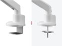 One For All DM4220 Uniwersalny uchwyt do monitora ARM, SMART, DUAL, biały, 2x 13''-35'' 10kg One For All
