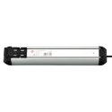 Listwa przeciwprzepięciowa Premium Protect line 4 gniazda 3m 60.000 czarno/srebrna Brennenstuhl 1391014400