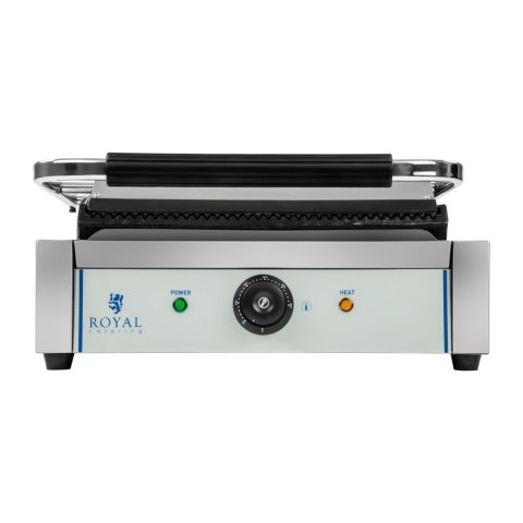 Grill kontaktowy dwustronny ryflowany PANINI Grill kontaktowy dwustronny ryflowany PANINI